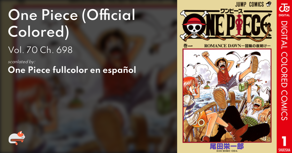 上品コーデはコレで安心！ Chapter | 1 698 MangaDex - Colored) (Official Piece One - 少年漫画