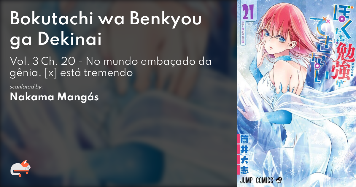 Read Bokutachi Wa Benkyou Ga Dekinai Chapter 20 on Mangakakalot