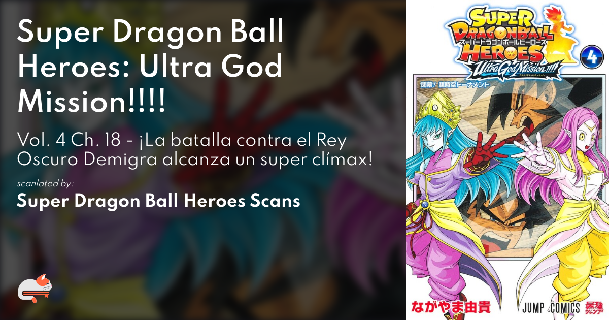 Read Super Dragon Ball Heroes: Ultra God Mission!!!! 18 - Oni Scan