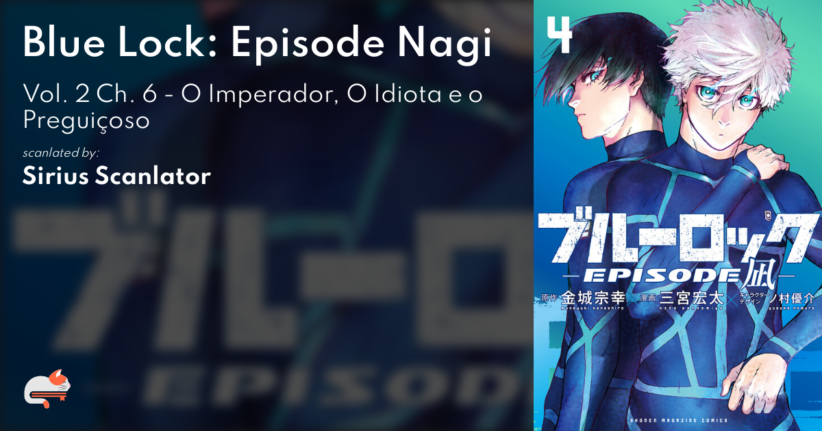 Blue Lock Episode Nagi Vol.1 manga Japanese version