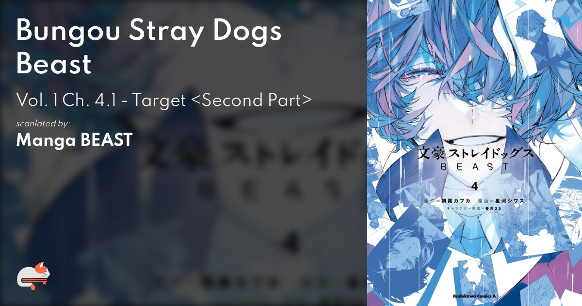 Bungo Stray Dogs: Beast, Vol. 1