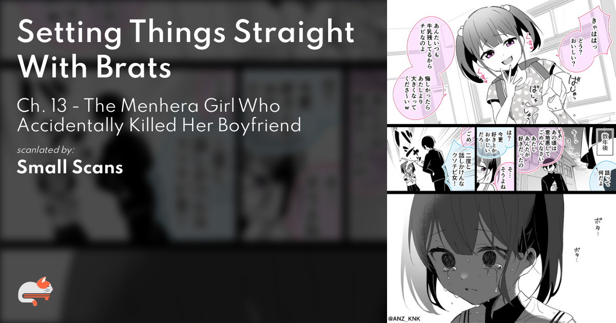 Setting Things Straight With Brats Manga 25f0745b-5c42-41c3-97ee-dc9208d80d37
