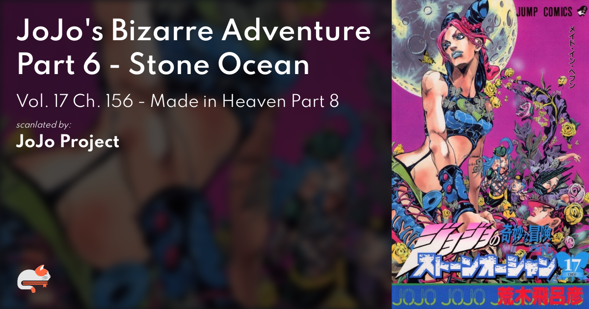 Stone Ocean - Chapter 8 - JoJo's Bizarre Encyclopedia