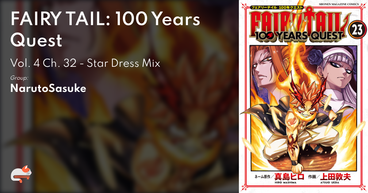 1 | Chapter 32 - FAIRY TAIL - 100 YEARS QUEST - MangaDex