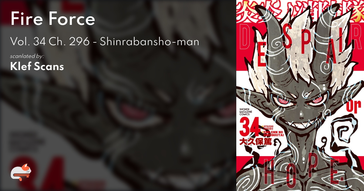 Shinrabansho-man fireforce 