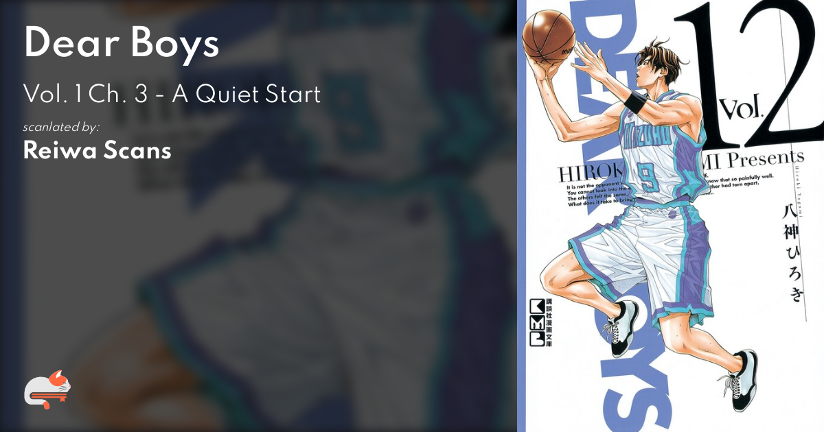 1 | Chapter 3 - Dear Boys - MangaDex