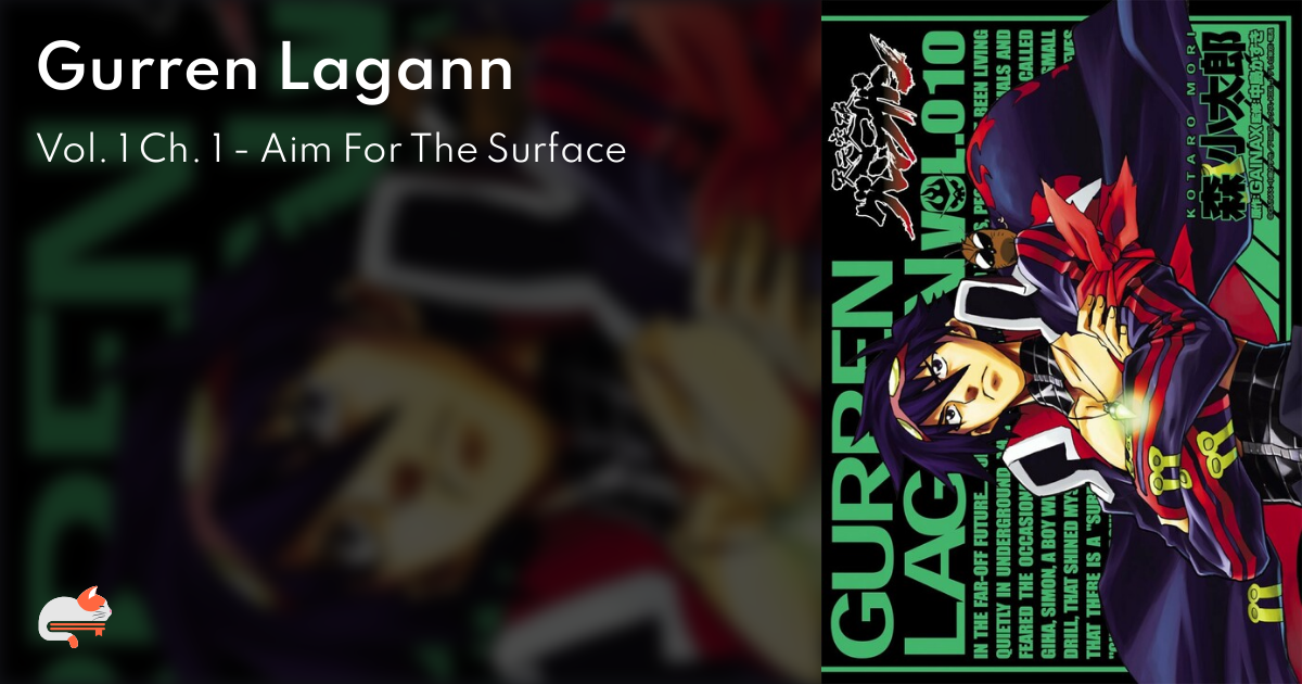 AnimeCouncil Gurren Lagann Scanlated Manga Chapters 1 - 4