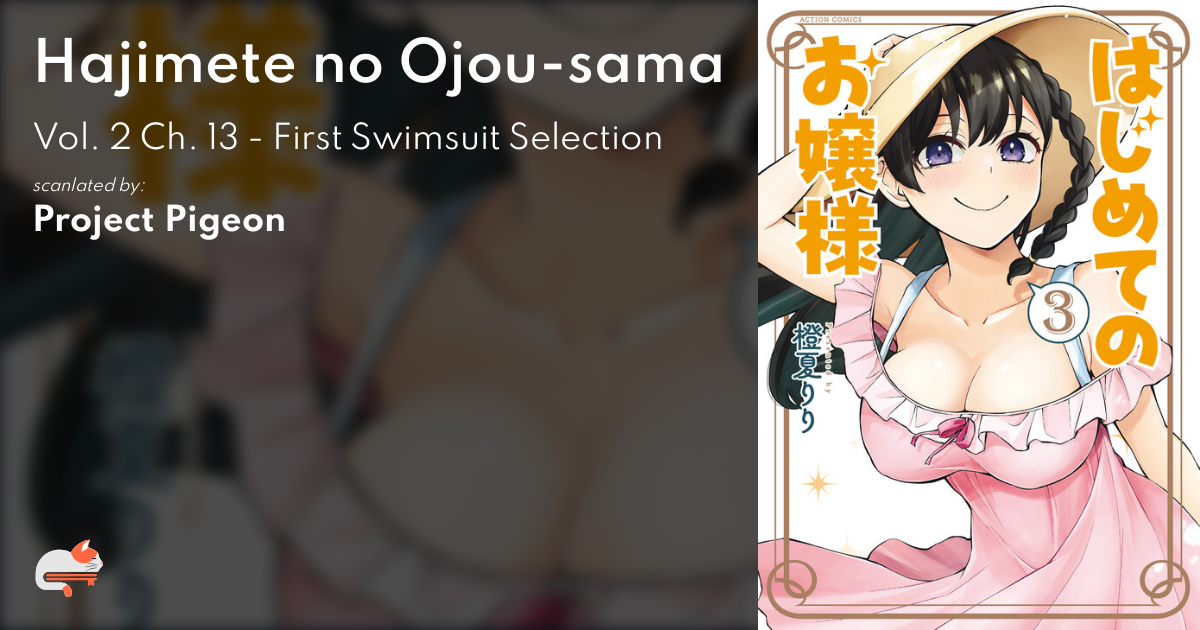 Hajimete no Ojou-sama - Vol. 2 Ch. 13 - First Swimsuit Selection - MangaDex