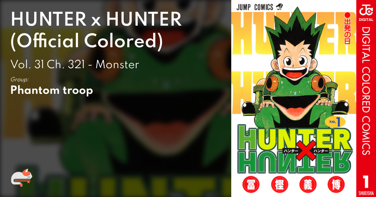 1 | Chapter 321 - HUNTER x HUNTER (Official Colored) - MangaDex