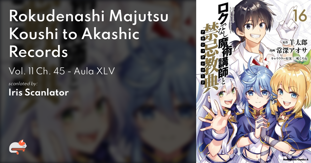 Rokudenashi Majutsu Koushi to Akashic Records – Iris Scanlator