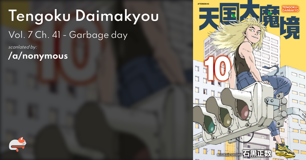 Read Tengoku Daimakyou by Ishiguro Masakazu Free On MangaKakalot - Chapter  41: Garbage day