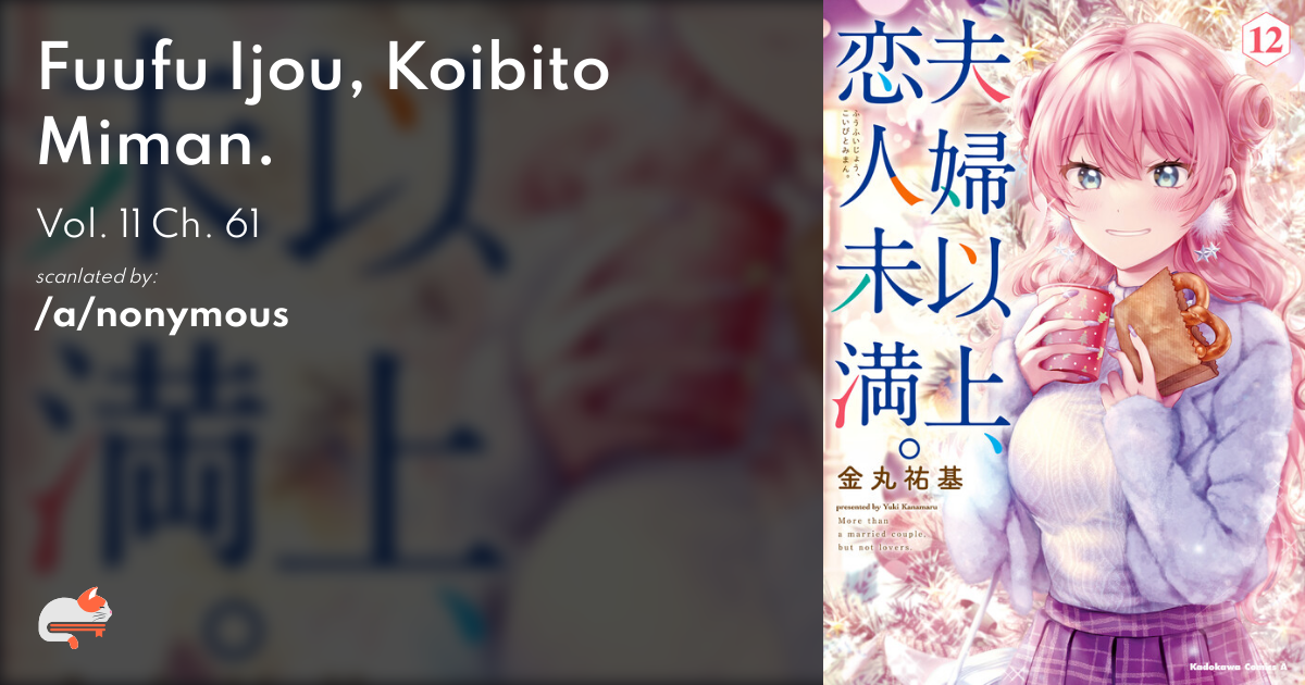 Fuufu Ijou, Koibito Miman, Capítulo 65