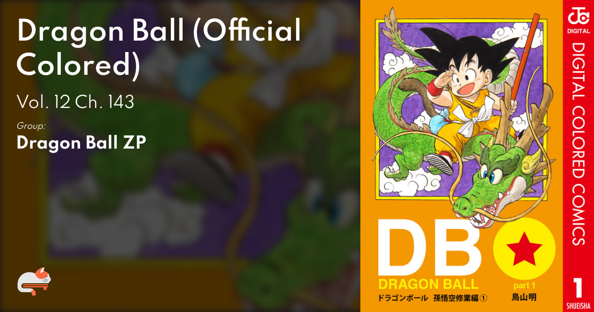 1 | Chapter 143 - Dragon Ball (Official Colored) - MangaDex