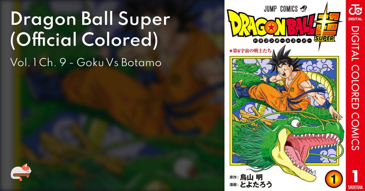 Dragon ball super manga colored  Dragon ball super manga, Dragon