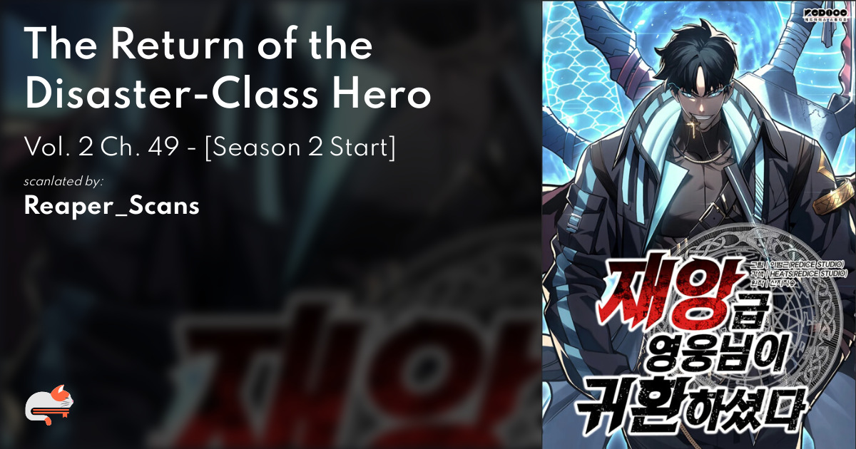 The Return of the Disaster-Class Hero Manga