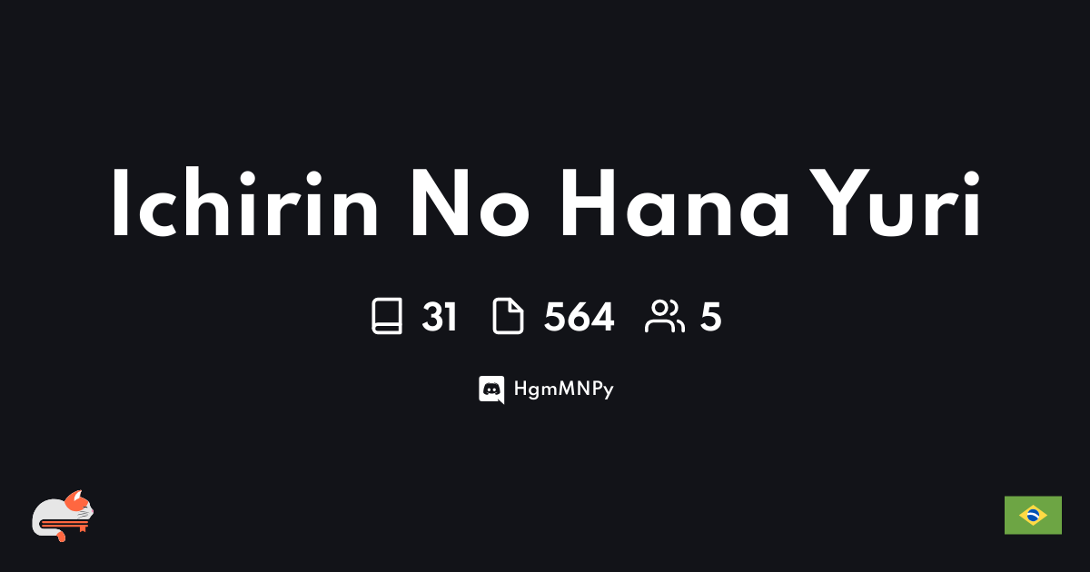 E o primeiro lugar, sem ninguém - Ichirin No Hana Yuri
