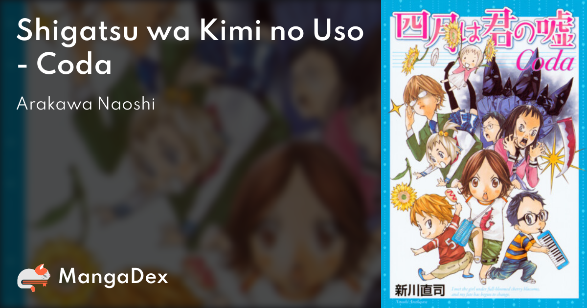 Shigatsu wa Kimi no Uso (Your lie in April) · AniList