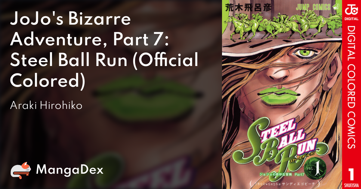 Steel Ball Run - Volume 5 - JoJo's Bizarre Encyclopedia