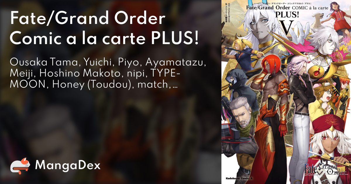 Fate Grand Order Comic A La Carte Plus Mangadex