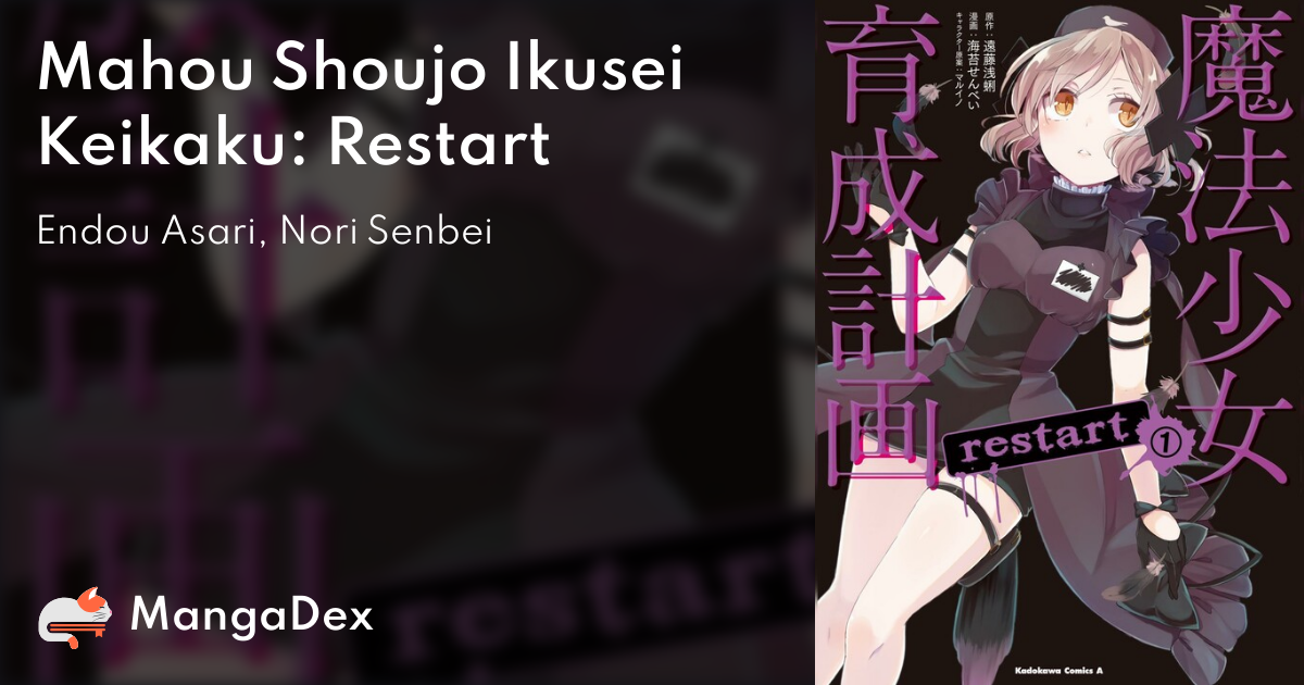 Magical Girl Raising Project — Mahou Shoujo Ikusei Keikaku: Restart manga  