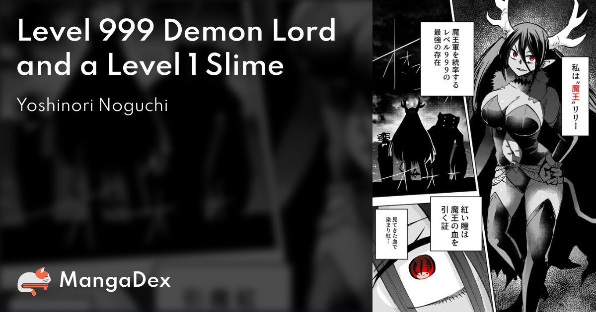 Level 999 Demon Lord And A Level 1 Slime 6034e0ed-8f4a-4e1f-821a-85e84e799fee