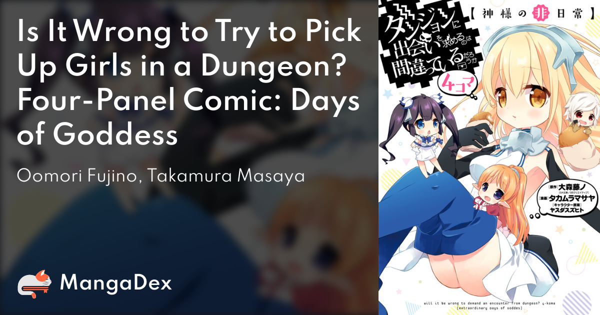 Dungeon ni Deai wo Motomeru no wa Machigatteiru Darou ka 4-koma: Kamisama  no Nichijou - Capítulo 1 - Ler mangá online em Português (PT-BR)