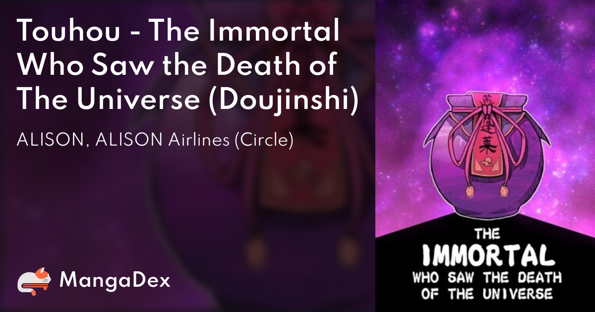 The Immortal Who Saw The Death Of The Universe 93dd0978-4b78-441f-bc70-73b42f4ea2af