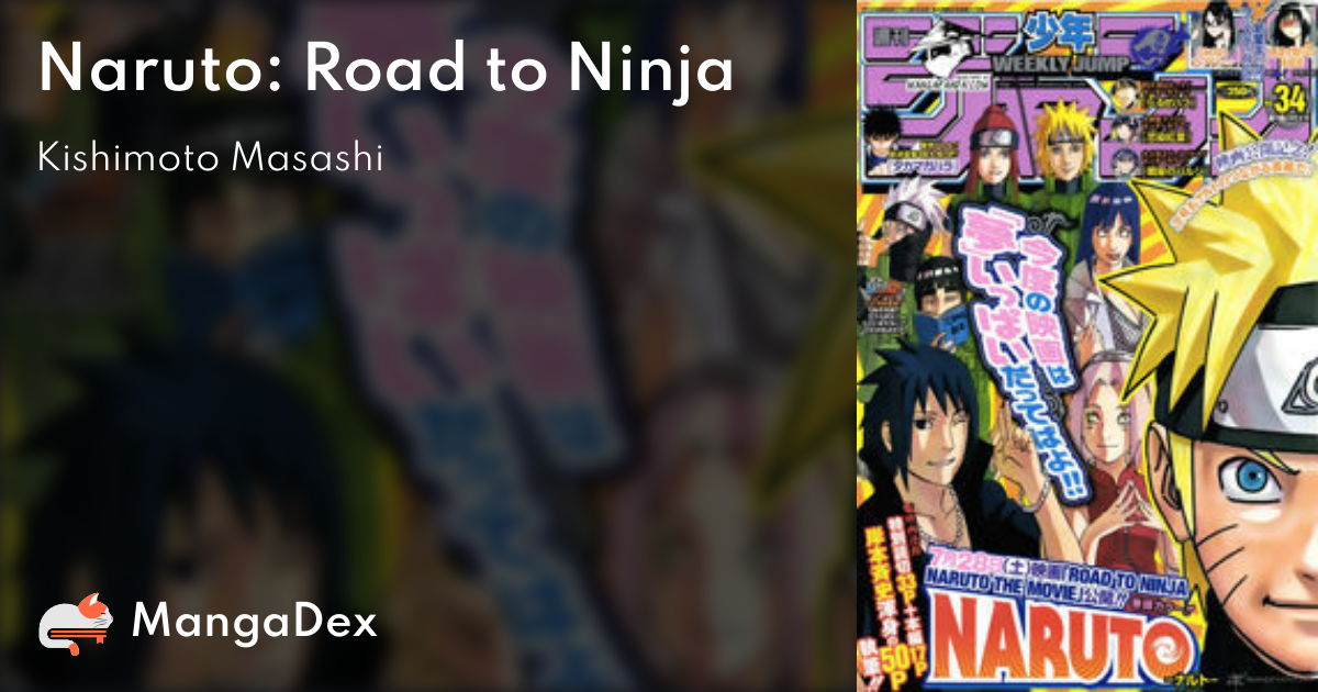 naruto road to ninja poster