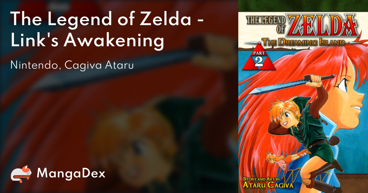 The Legend of Zelda Link's Awakening Japanese Cover Art