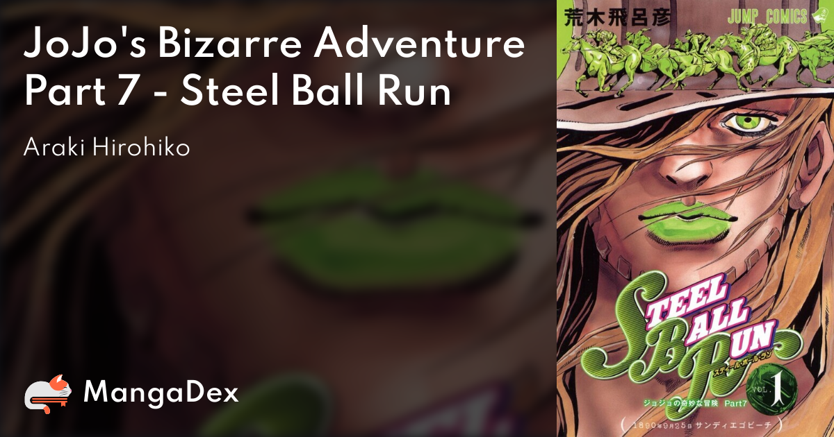 Steel Ball Run - Volume 5 - JoJo's Bizarre Encyclopedia