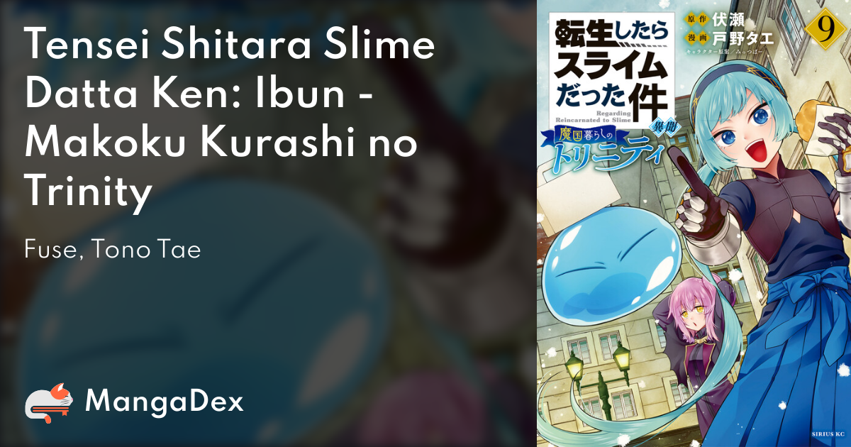 Tensei Shitara Slime Datta Ken (That Time I Got Reincarnated as a Slime) ·  AniList