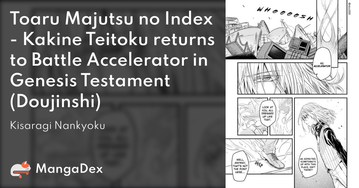 Toaru Majutsu no Index - Kakine Teitoku returns to Battle 