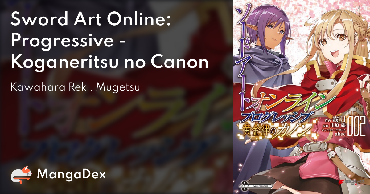 Sword Art Online: Progressive - Ougonritsu no Canon Manga