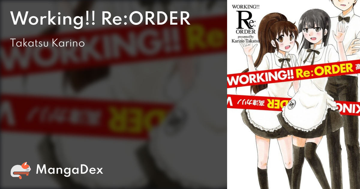 Working Re Order Mangadex