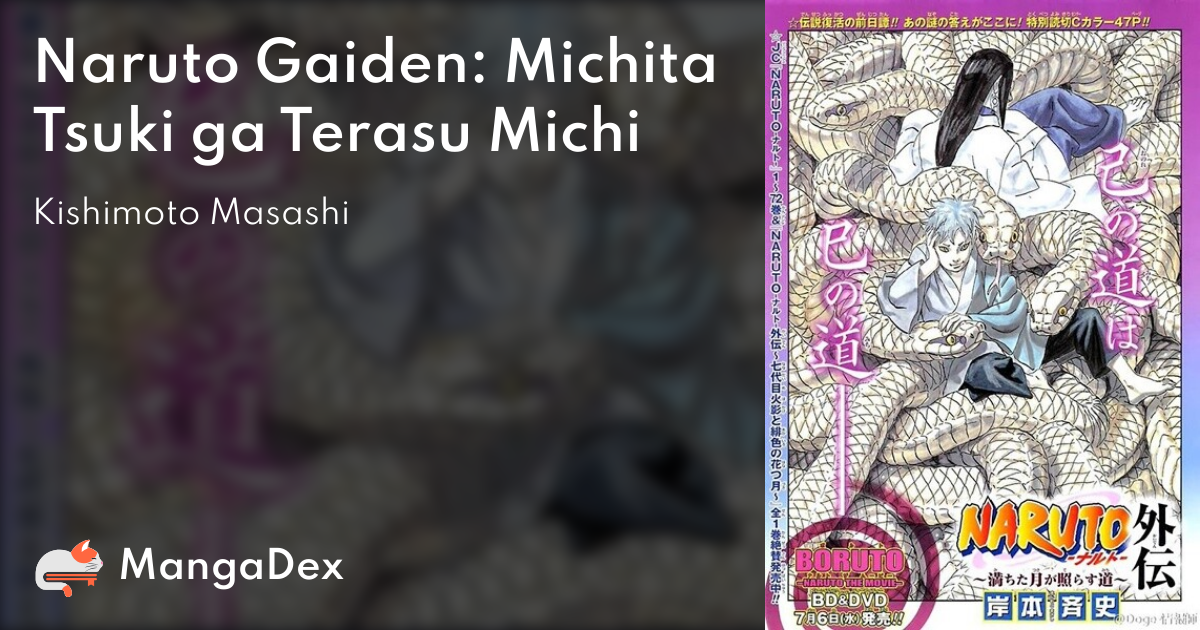 naruto gaiden: michita tsuki ga terasu michi