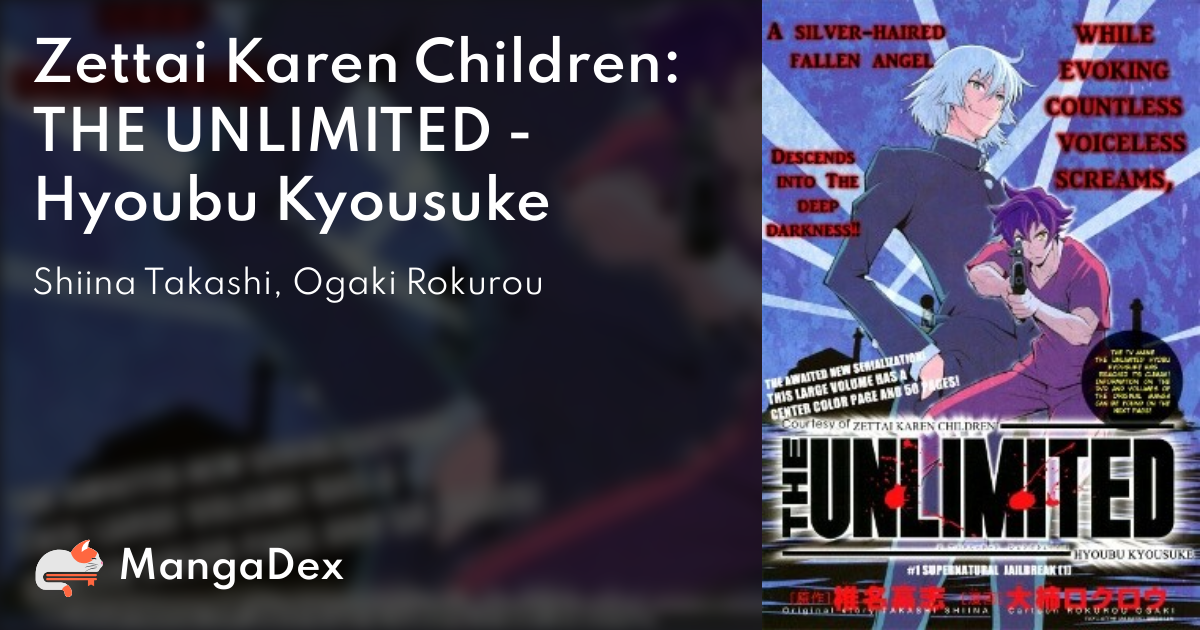 Tales of Fail: Review: Courtesy of Zettai Karen Children - The Unlimited -  Hyobu Kyosuke